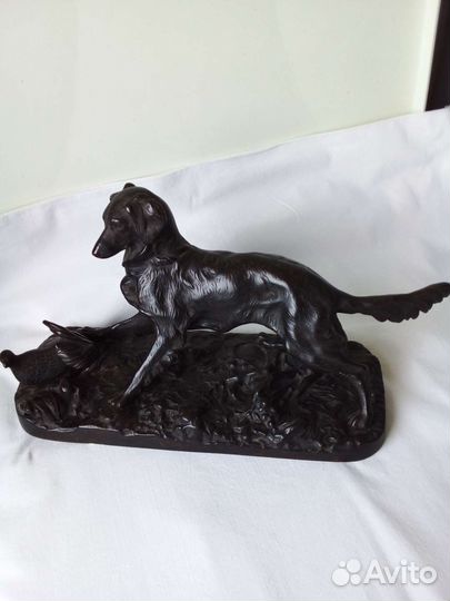 Каслинское литье.1913г.Сеттер в стойке