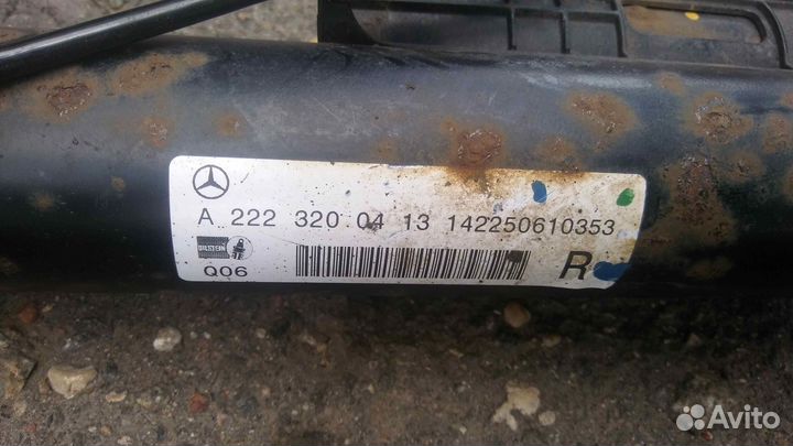 Амортизатор задний правый mercedes-benz S W222