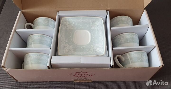 Чайный сервис anna lafarg emily на 6 персон