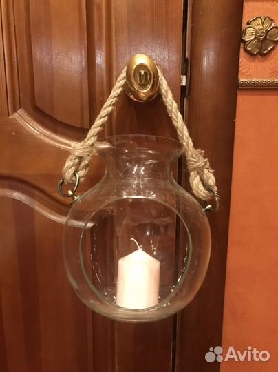 Подсвечник стеклянный
