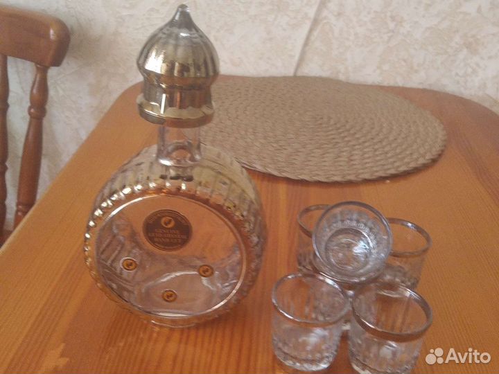 Графин стекло СССР. В хорошем состоянии