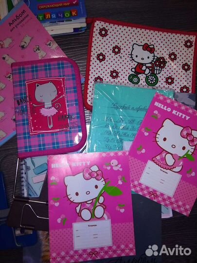 Новые Школьные (канц.товары для девочки.Тема