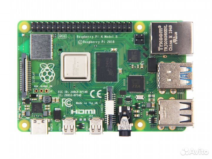 Микрокомпьютер Raspberry Pi 4 Model B 2Gb