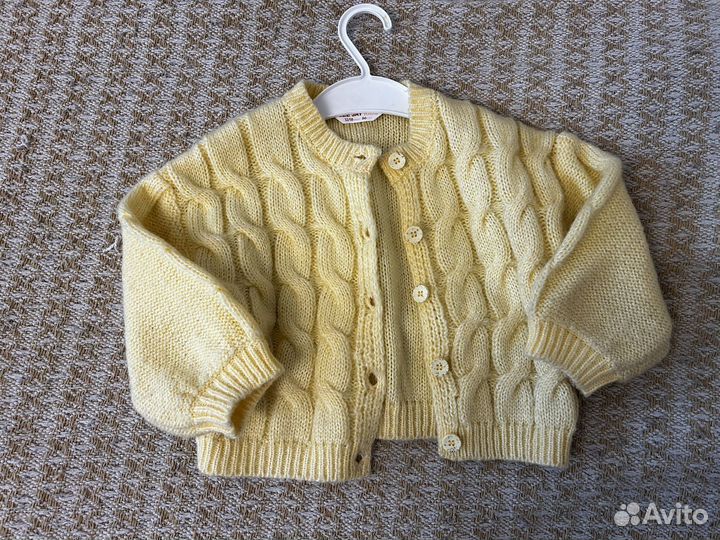 Кофта кардиган детский 86