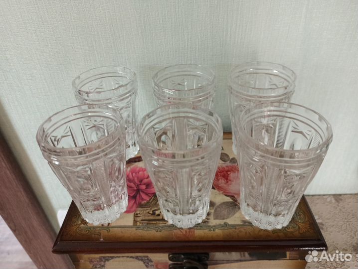 Фужеры, стаканы и рюмки СССР