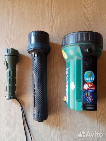 Фонарик на запчасти