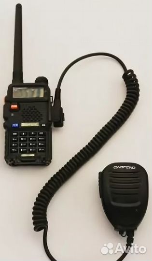 Тангента RD-23 для раций Baofeng UV-5R, UV-8R и др