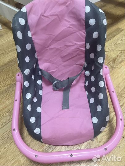 Шезлонг для кукол