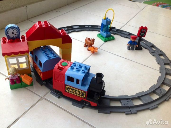 Конструктор Lego Duplo, мой первый поезд