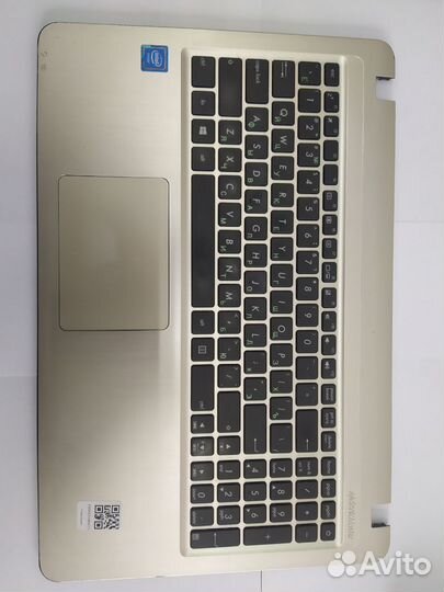 Топкейс для ноутбука с тачпадом asus R540S