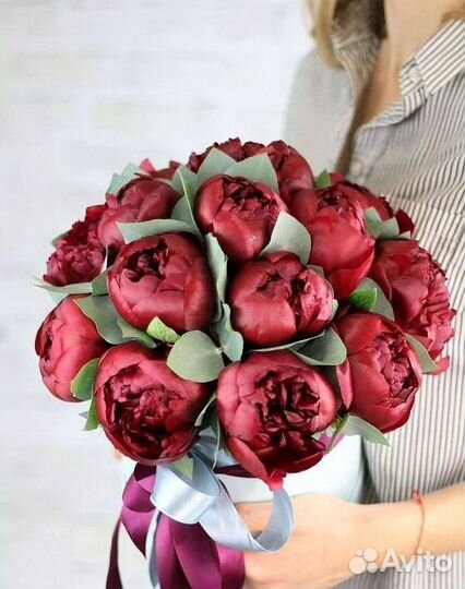 Пионы Букеты Цветы Доставка