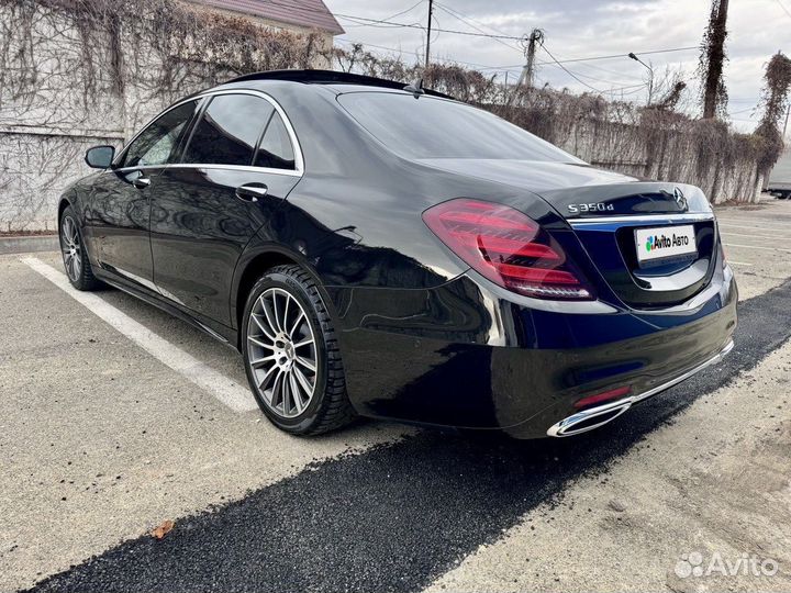 Mercedes-Benz S-класс 2.9 AT, 2018, 88 000 км