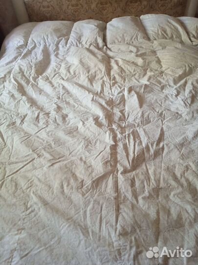 Одеяло гусиный пух 100 200*220, две подушки70*70