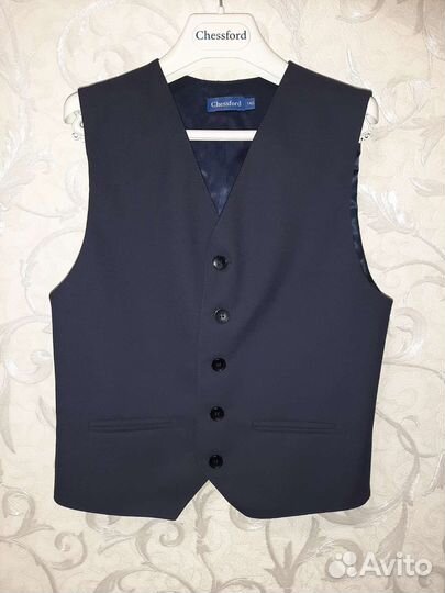 Жилетка для мальчика школьная 140