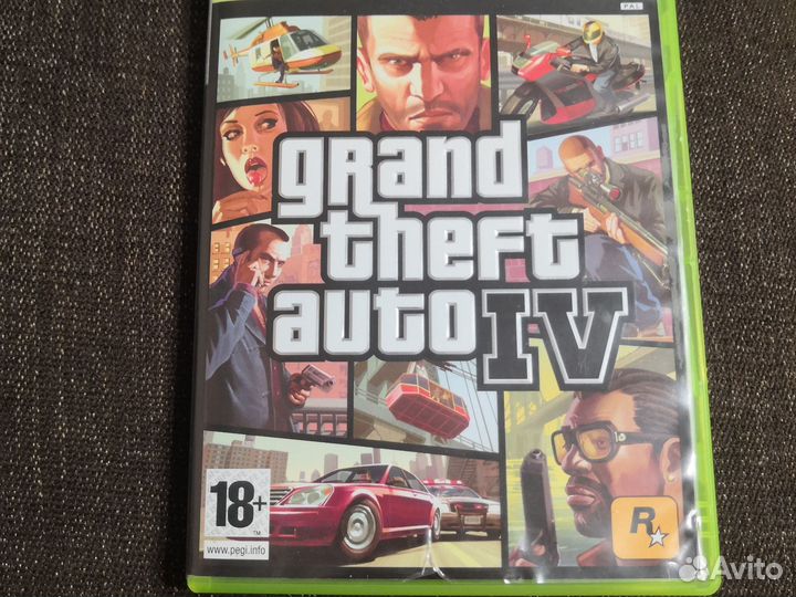 Диск grand theft auto 4