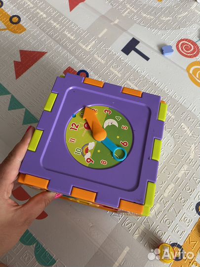 Развивающие игрушки кубик сортер