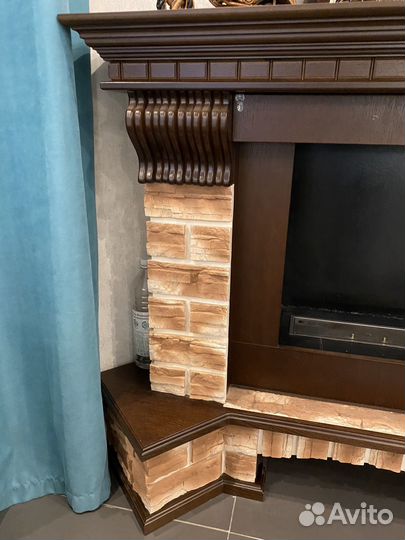 Камин Био угловой