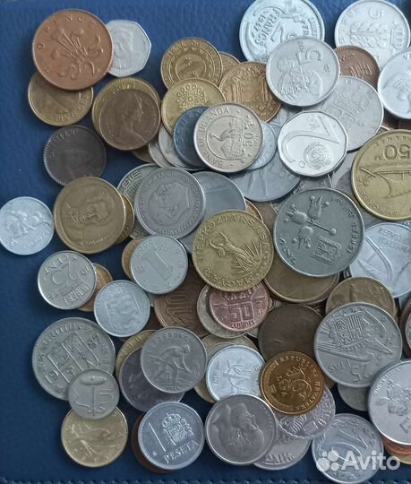 Набор иностранных монет