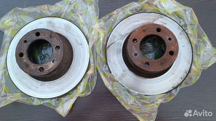 Диски тормозные передние ваз 2107 и колодки