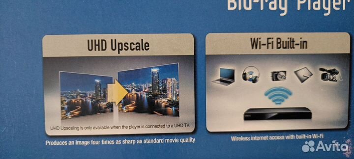 4K 3D blu-ray плеер samsung bd-j7500