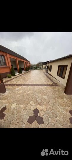 Тротуарная плитка каменный цветок