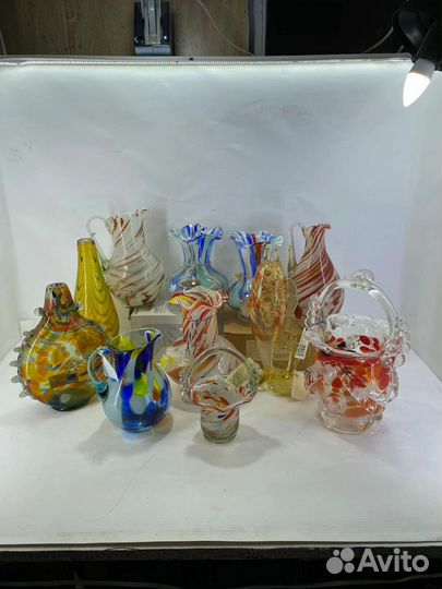 Гутное стекло СССР