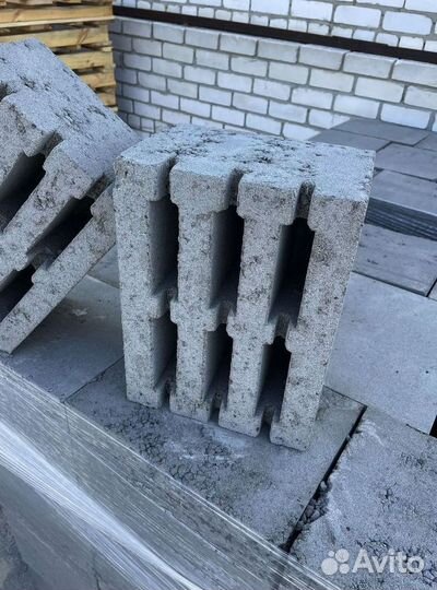 Блоки керамзитобетонные 190х290х390