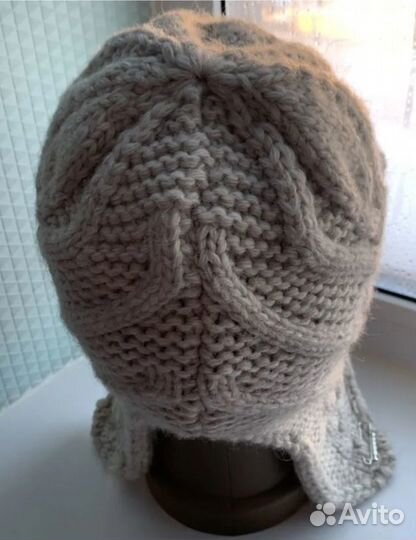 Шапка зимняя на флисе, новая