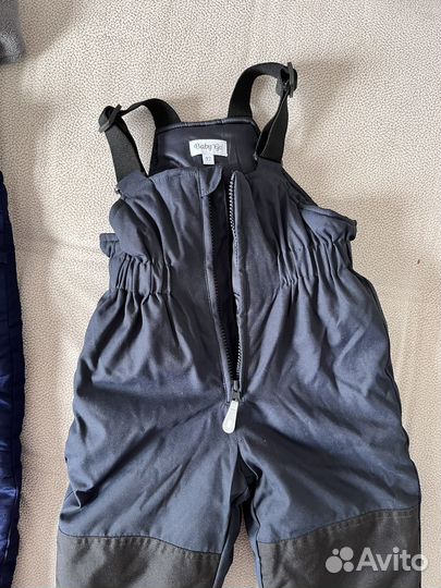 Куртка и комбинезон зимний детский 92