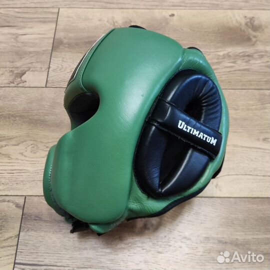 Шлем боксёрский Ultimatum Boxing Gen3Mex Green