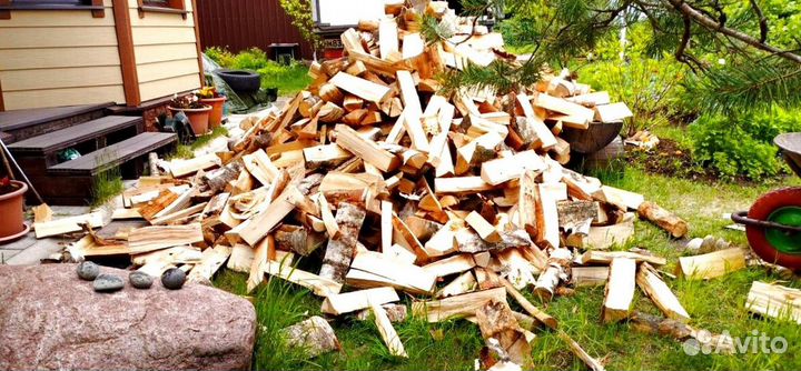 Дрова сухие колотые с доставкой