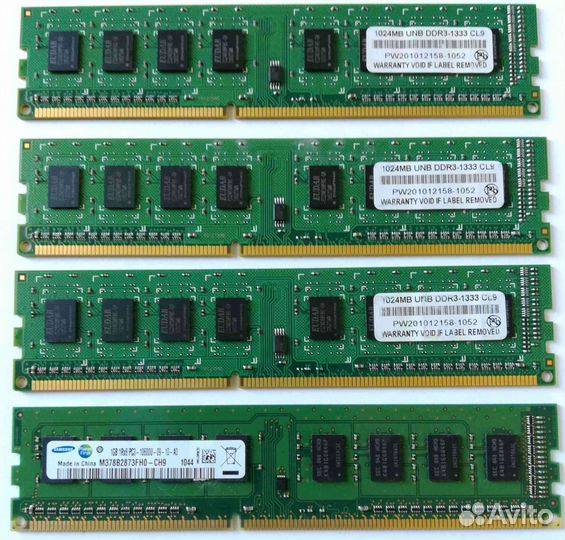 Память DDR 3 DDR2 dimm