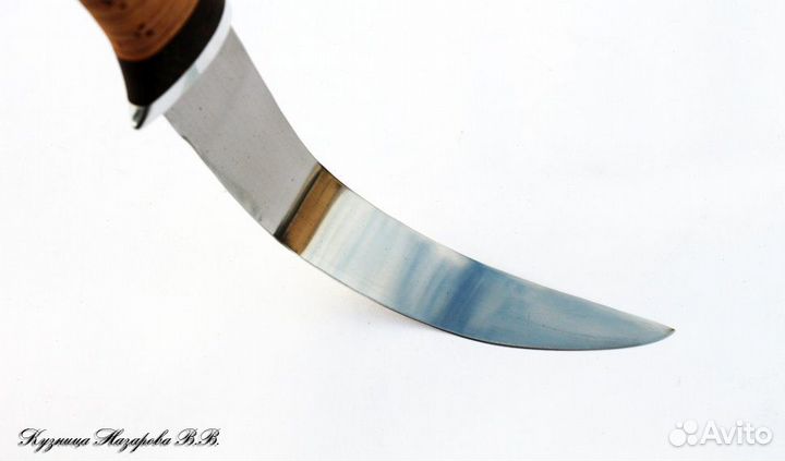 Нож для разделки рыбы Касатка средняя 95х18
