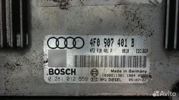 Блок управления двигателем Audi A6 (C6), 2005