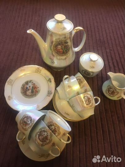 Кофейный сервиз kahla гдр