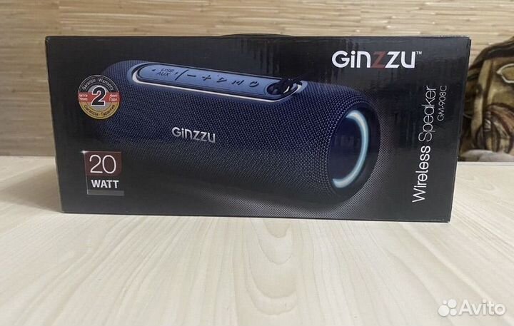 Портативная колонка ginzzu