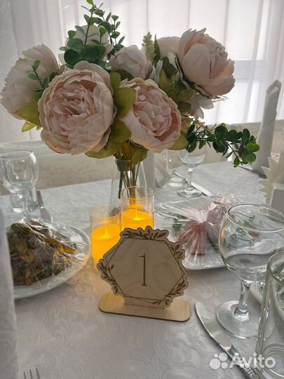 Номерки на столы