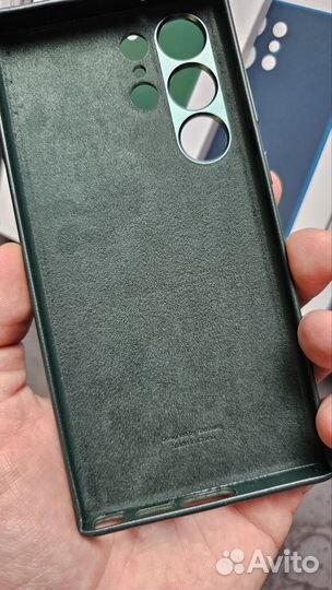 Чехол Leather Case для Samsung galaxy s24 ultra