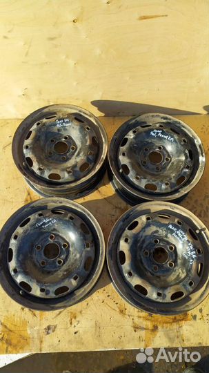 Диски штамп R14 VW Поло,Шкода Фабия