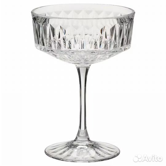 Sallskaplig IKEA 4 шт бокалы для шампанского 210мл