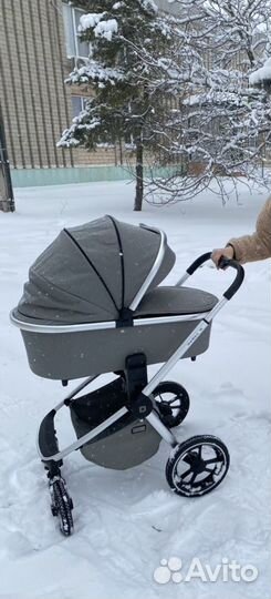 Модульная коляска Moon Resea 2 в 1+автолюлька Joie