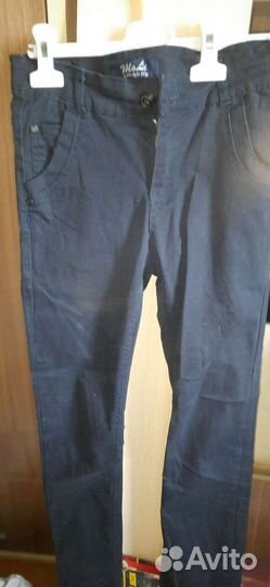 Рубашки и брюки пакетом на 9-11лет