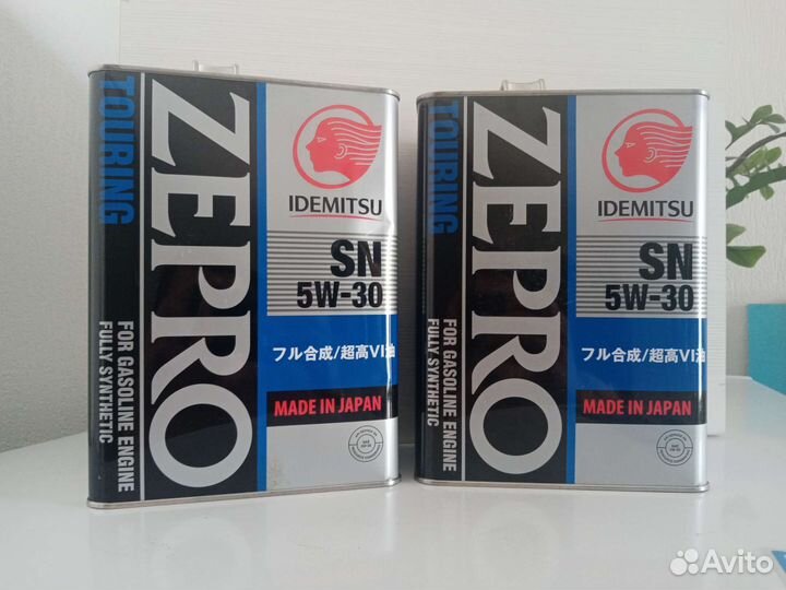 Масло Idemitsu Zepro 5w30. Оригинал