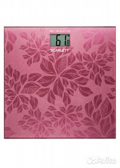 Напольные электронные весы Scarlett до 180кг Новые