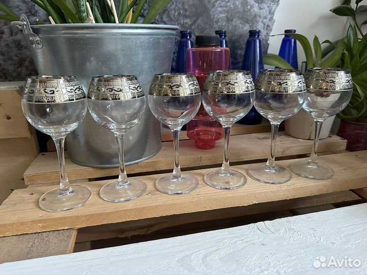 Набор фужеров бокалов 6 шт
