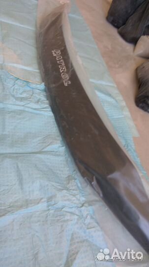 Дефлектор капота Nissan Patrol с 2005 г