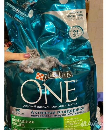Purina one корм для стерилизованных кошек, 3 k