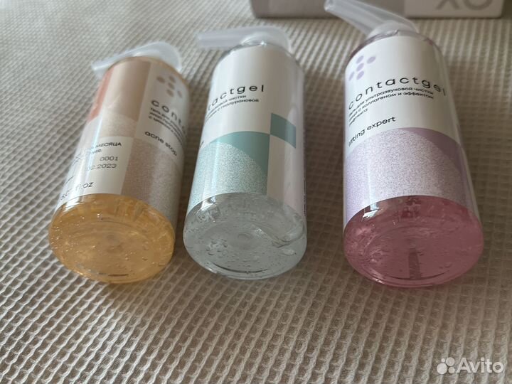 Новый гель ультразвуковой для чистки лица комплект