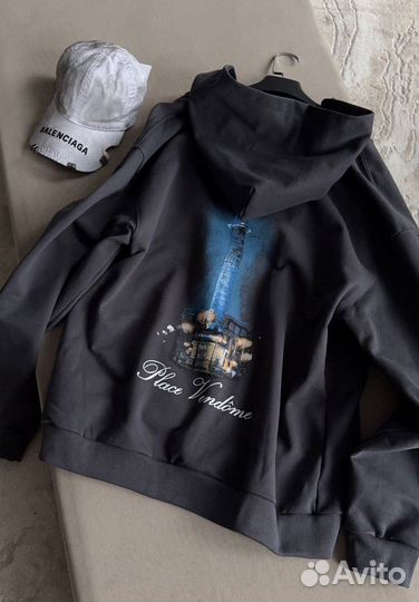 Худи balenciaga vogue premium