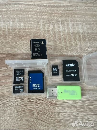 Карта памяти MicroSD SD M2